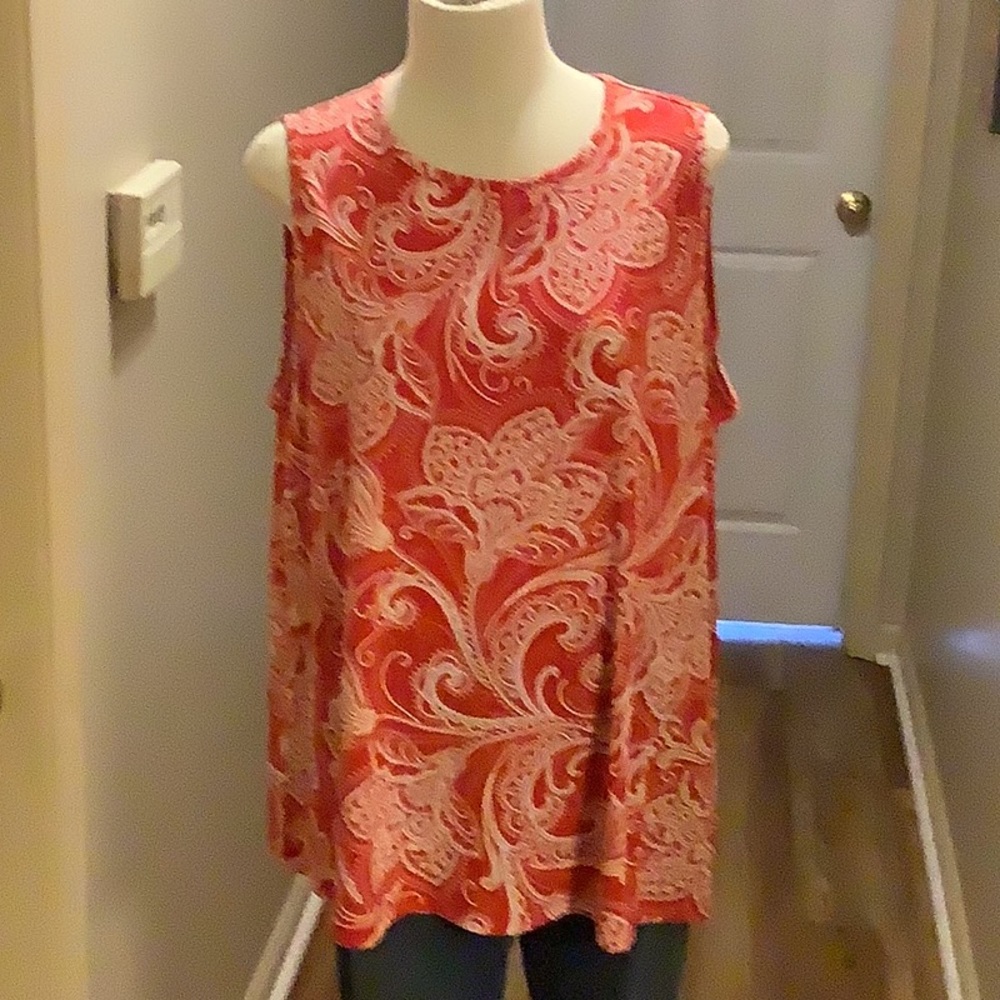 Ruby Road Sleeveless Knit Tunic